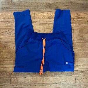 Figs Winning Blue Yola Skinny Scrub Pant